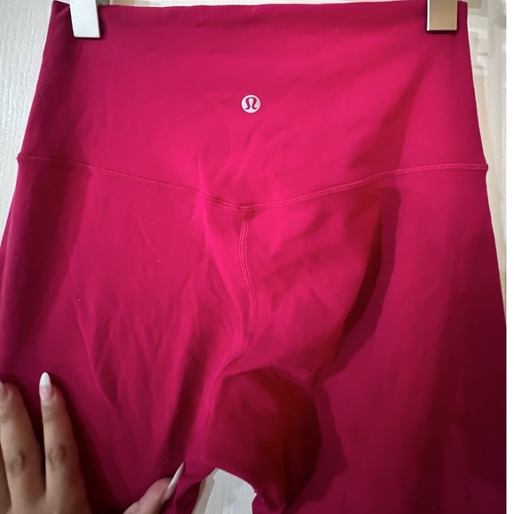 Lululemon Align Pants - Ruby Red Size 6 - Picture 6 of 7
